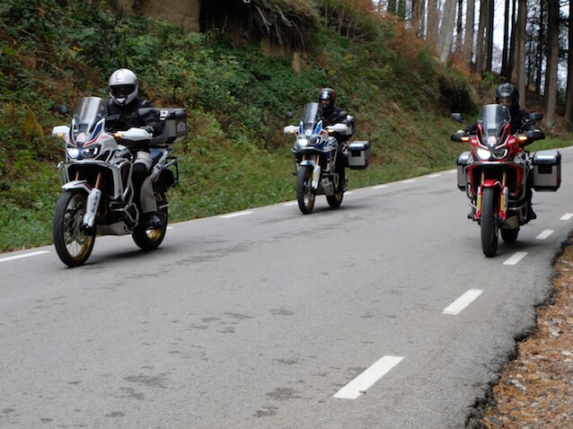Africa Twin 1000 travel