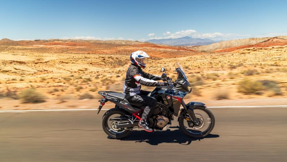 Honda africa Twin con maletas